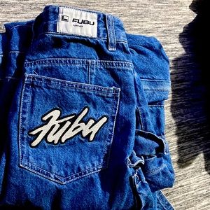 Fubu boyfriend jeans . Only wore once , great for a retro/indie look .